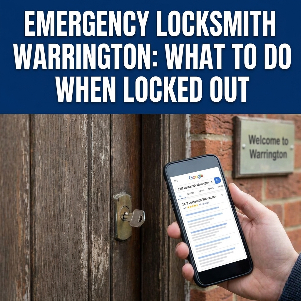 Emergency Locksmith Warrington: What to Do When Locked Out