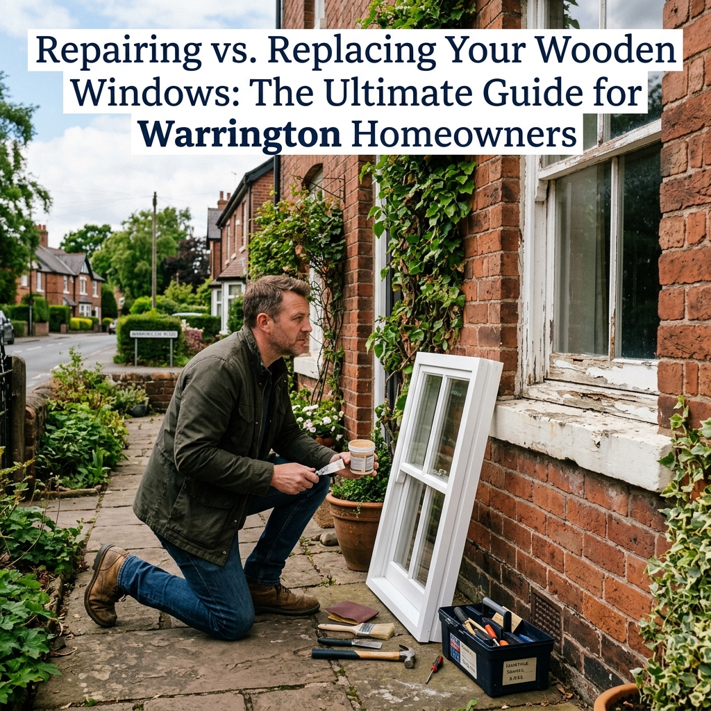 Repairing vs. Replacing Your Wooden Windows: The Ultimate Guide for Warrington Homeowners
