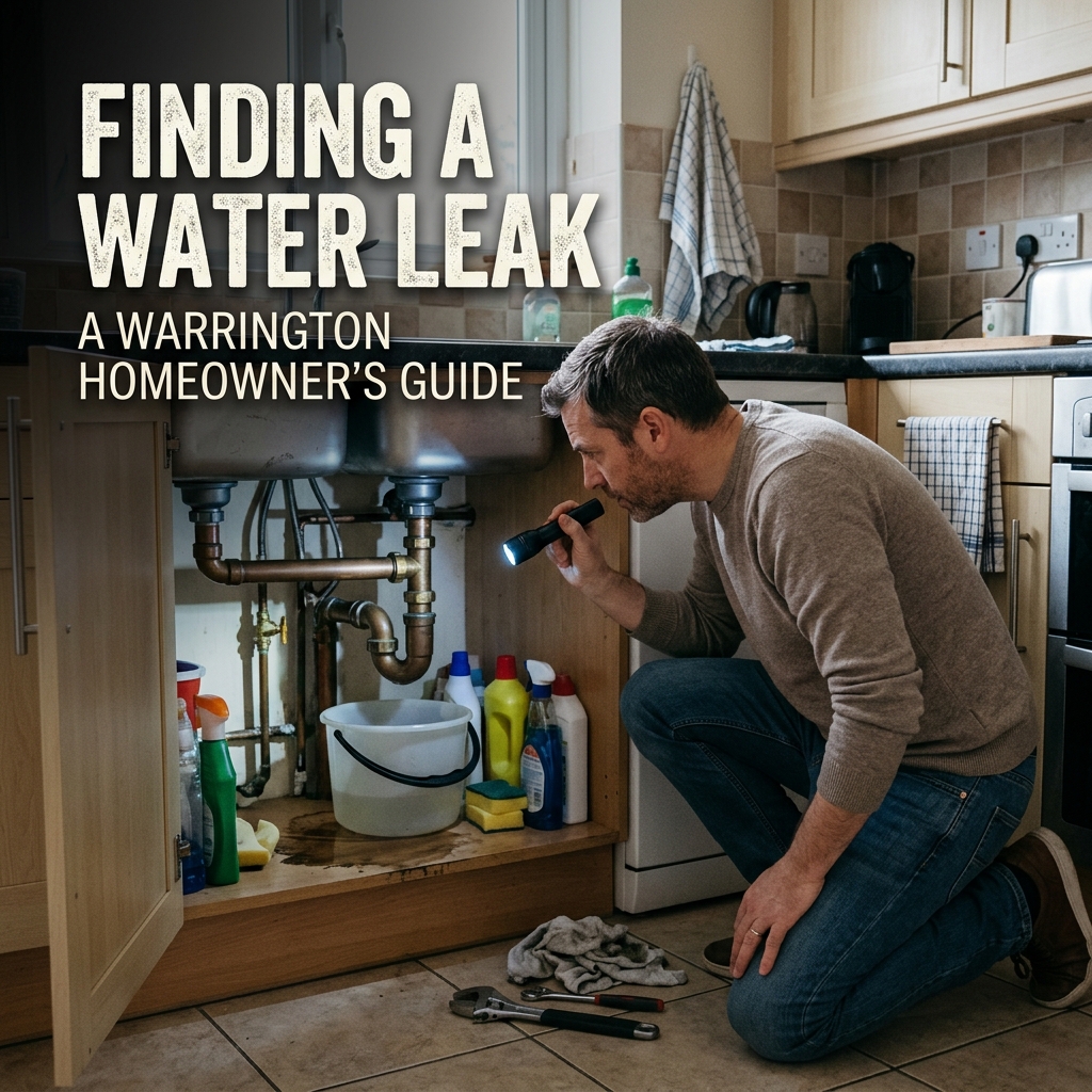 Finding a Water Leak: A Warrington Homeowner's Guide