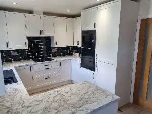 Kitchen supplied and fitted 